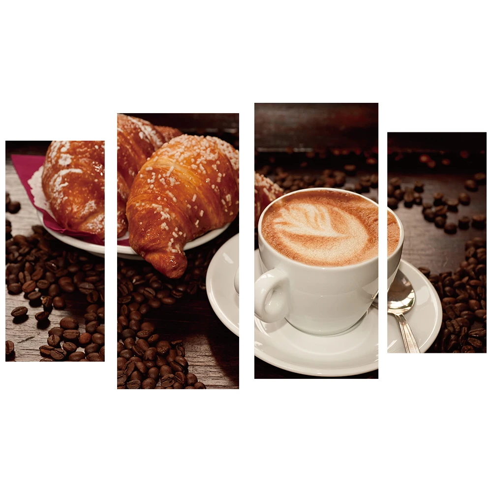 2020 new Coffee Poster art retro Retro  wall painting decorative painting for Coffee shop