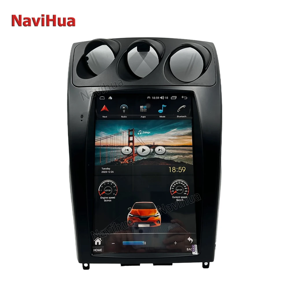 NaviHua Interior Upgrade Accessories For Nissan 350Z  Android Car DVD Player  Auto Electronics Stereo Multimedia navigation gps