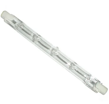 Hot Sales J78 J118 J189 Heater Tube 220V 100W 120W 150W 160W 300W 400W 500W 1000W R7S Quartz Tungsten Halogen Lamps , HAL-R7S