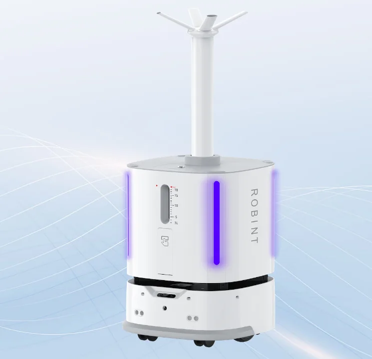 Commercial Sweeper Robot Autonomous Robotic Mop Sweeping Machine Mopping Robot