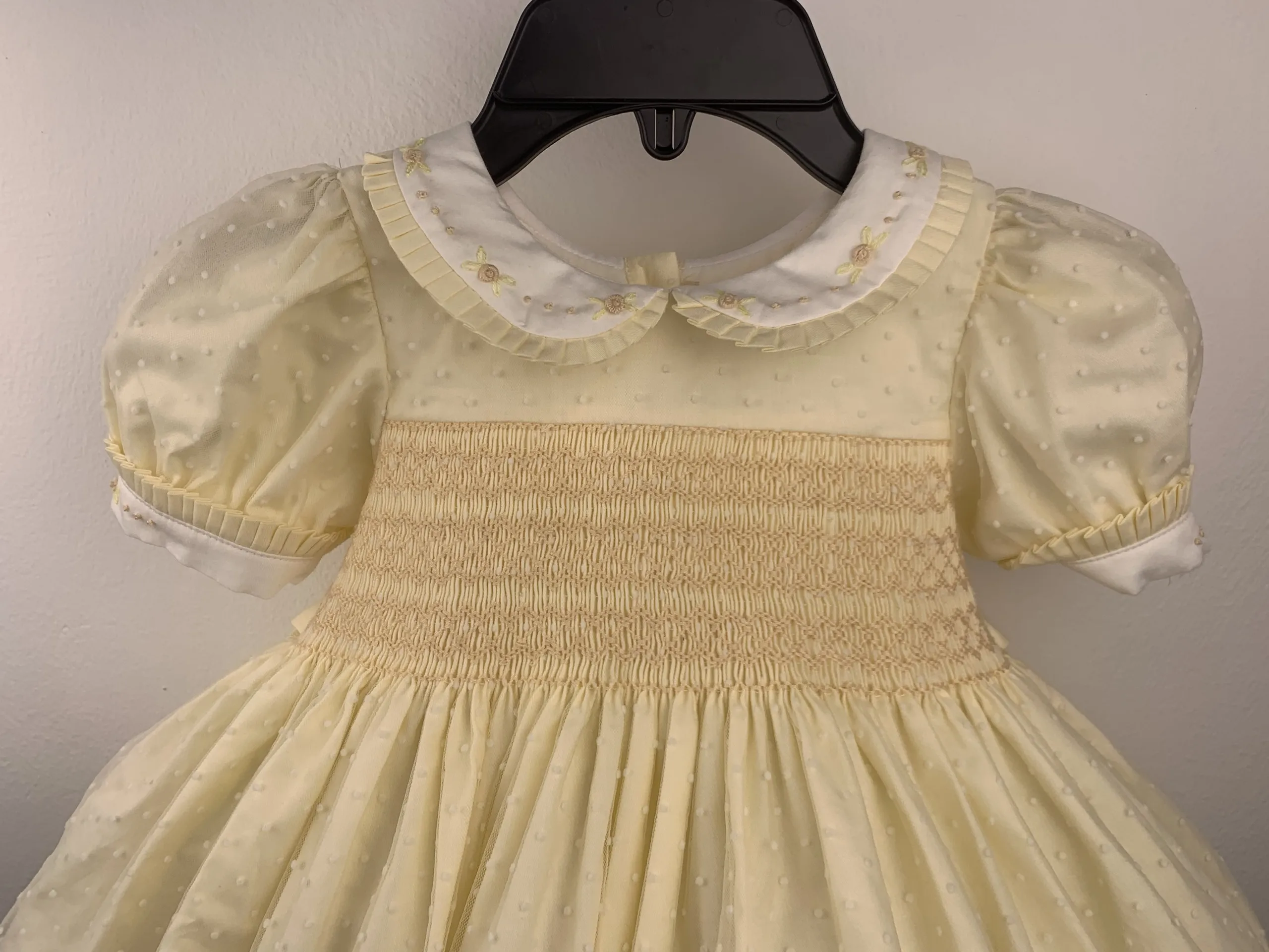 0 - 12Y Smocked Children Clothing Hight Quality Princess Dress For Girls  Smocking Dresses Customize From Vietnam Manufacturer