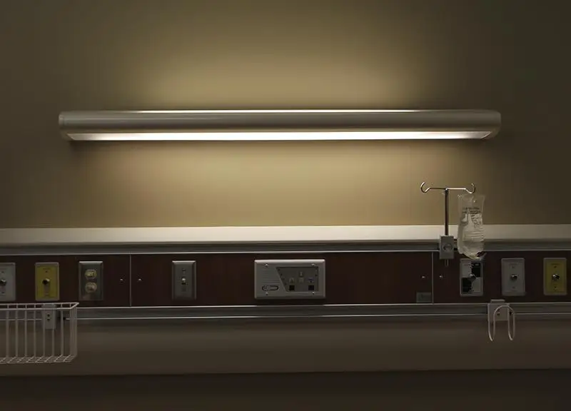 Hospital overbed lighthealthcare lighting 6900 Lumens, 50,000 Hour Life Span, DLC & UL Listed Single CCT