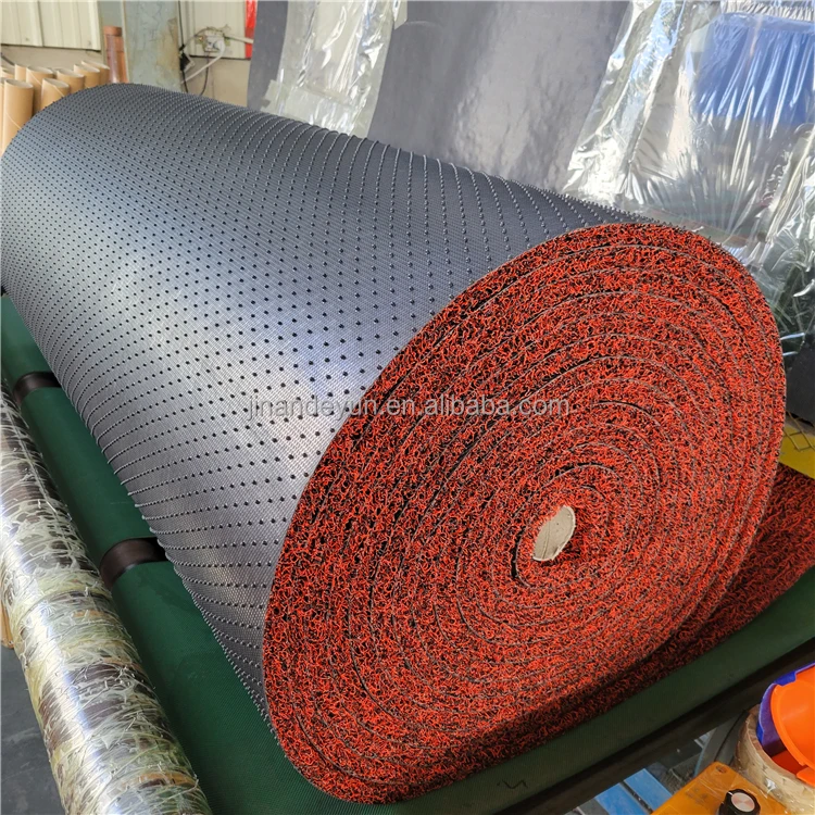 PVC Coil Loop Noodle Pvc Cushion Spaghetti Carpet Roll Car Floor Mat Pvc Car Mat for Car Interior