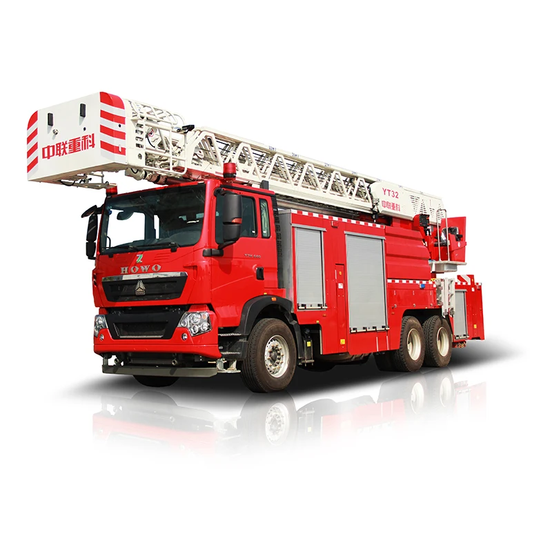 
Best online shop diesel ladder aerial platform water tank fire truck 