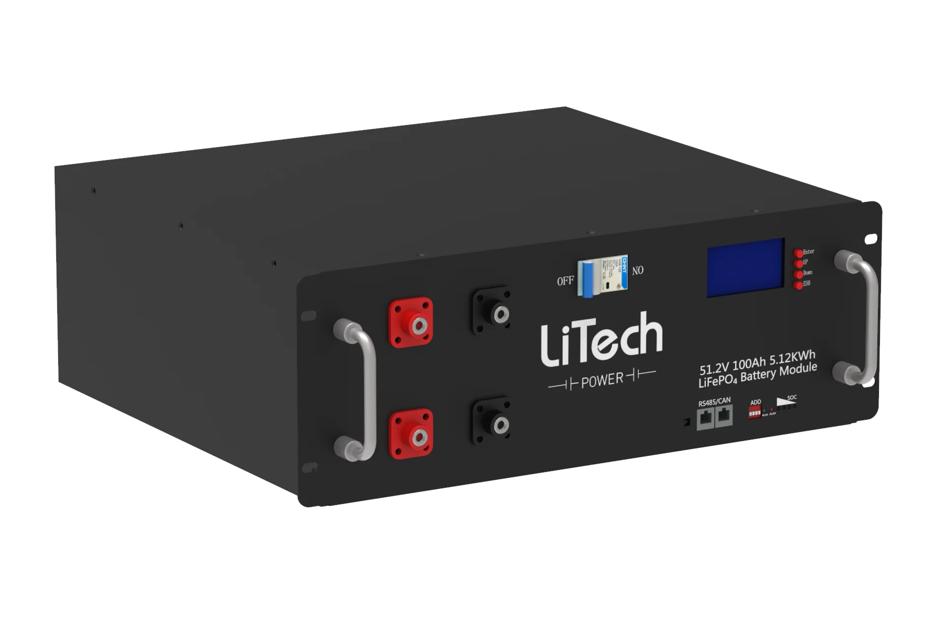 Серверная стойка LiTech lifepo4 батарея 48 В 100 Ач индивидуальная 50 150 200 ач 300