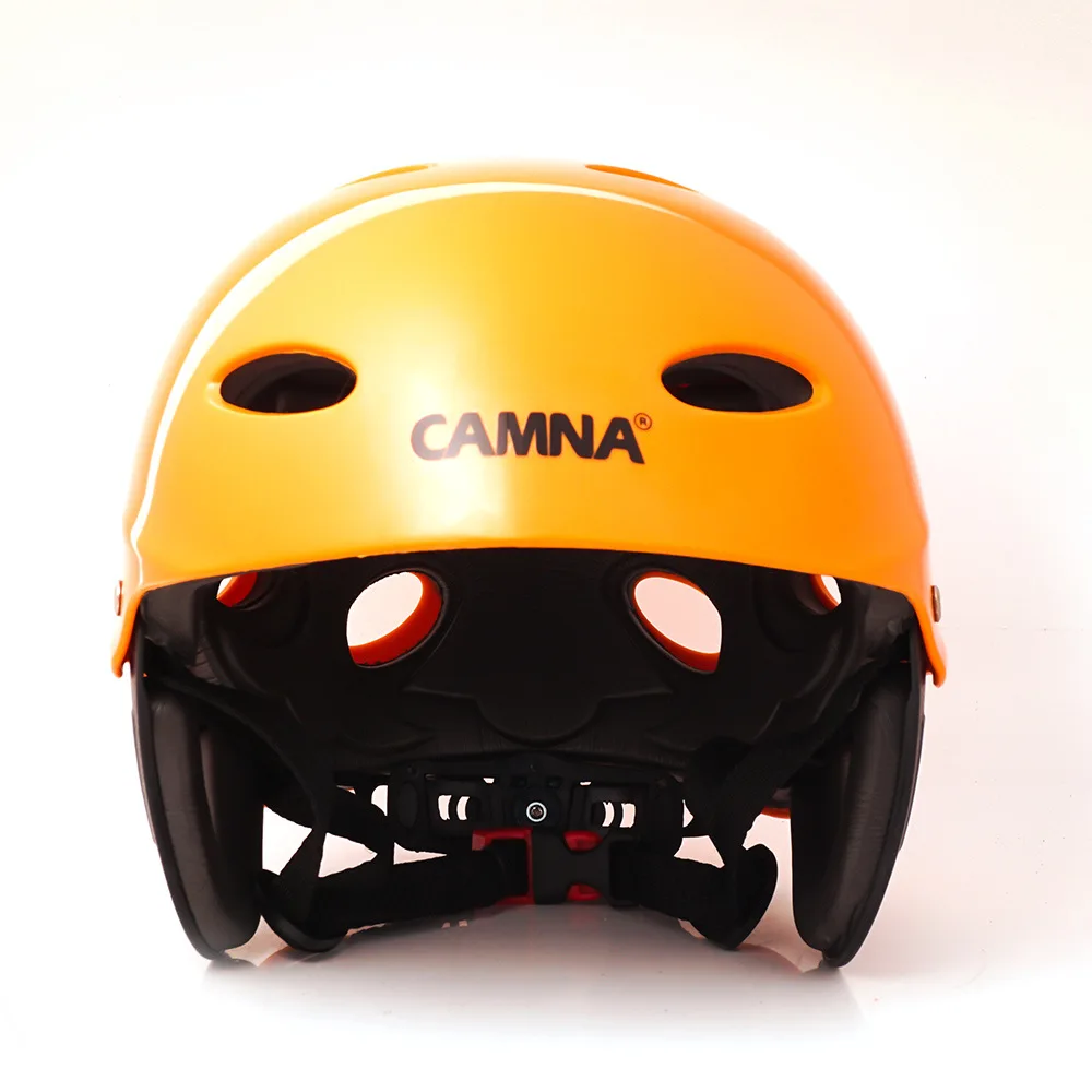 Security Mountain Outdoor ABS EVA Light Weight Water Rescue Safety Helmet For Water Sports Boating