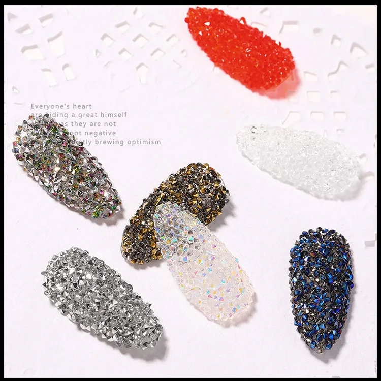 High quality nail art decoration Crystals and rhinestones nail mini diamond