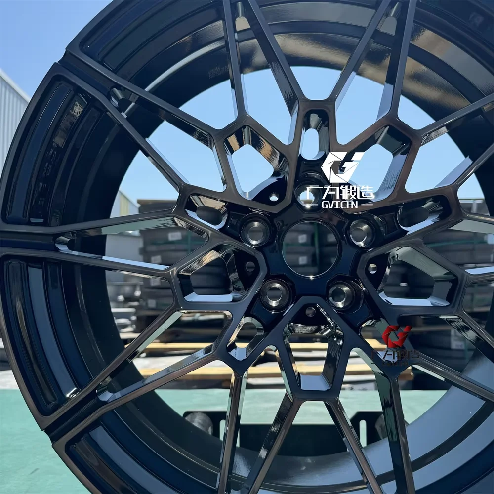 custom forged aluminum alloy wheels with black car rims for BMW M3 M4 M4 G20 g30g28 g80 5x112 5x114.3 5x120