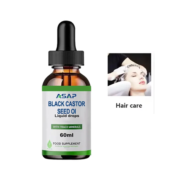 Wholesale Bulk 1kg Price Refined Natural Cold Pressed Carrier Organic Pure Black Castor Seed Oil For Hair Growth