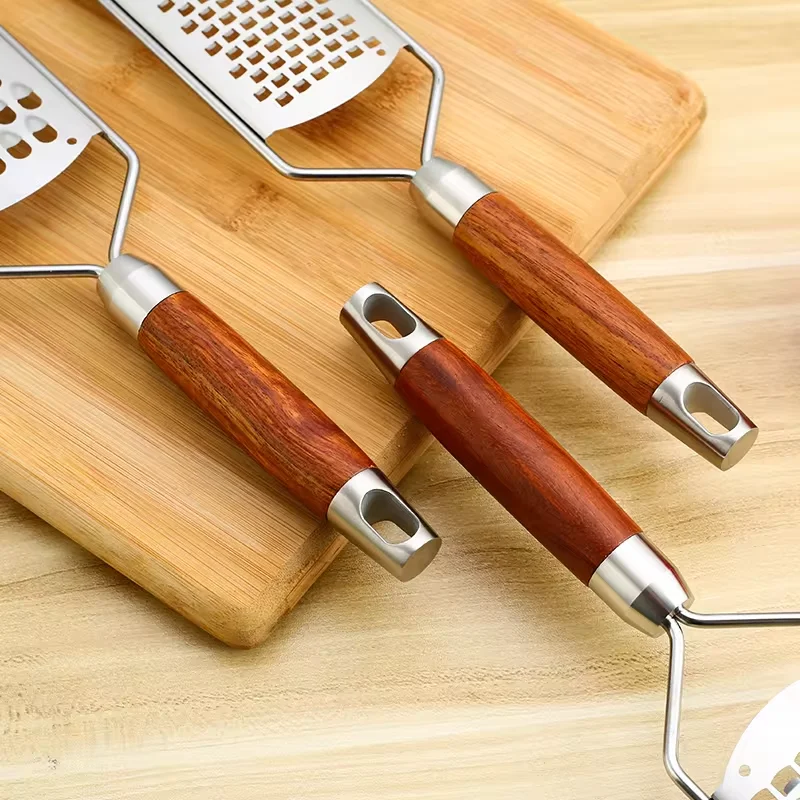 Home Product vegetable grater stainless steel garlic lemon grater stainless steel with handle