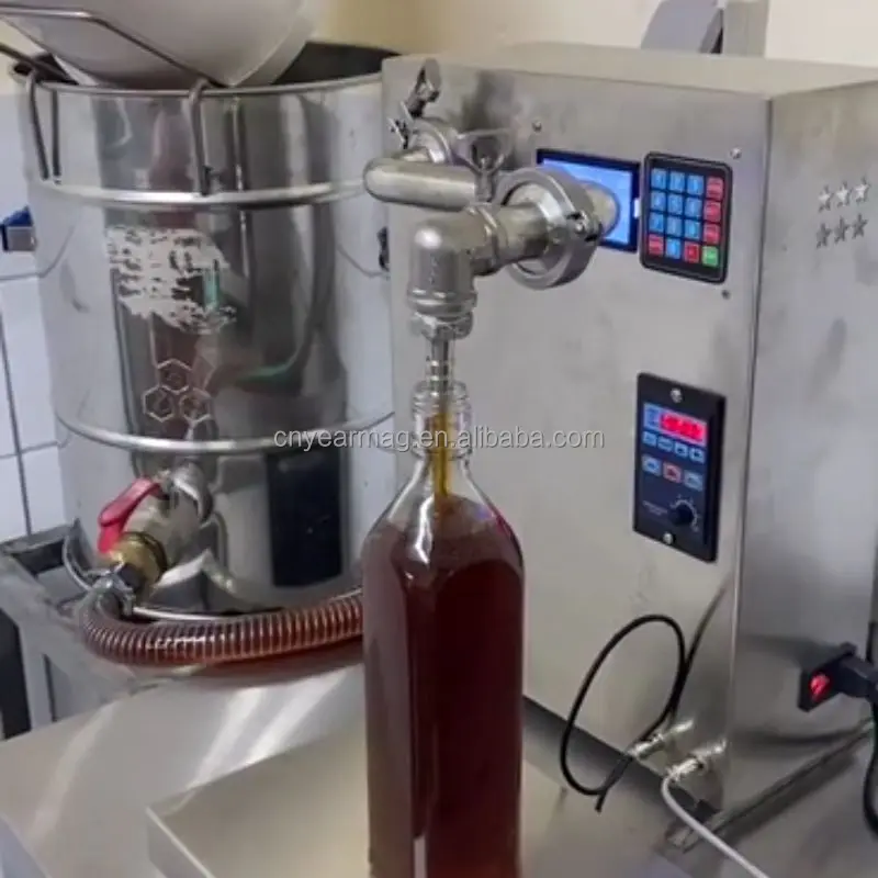 Automatic Packaging Device Auto Bottling Honey Paste Liquid Filling Machine