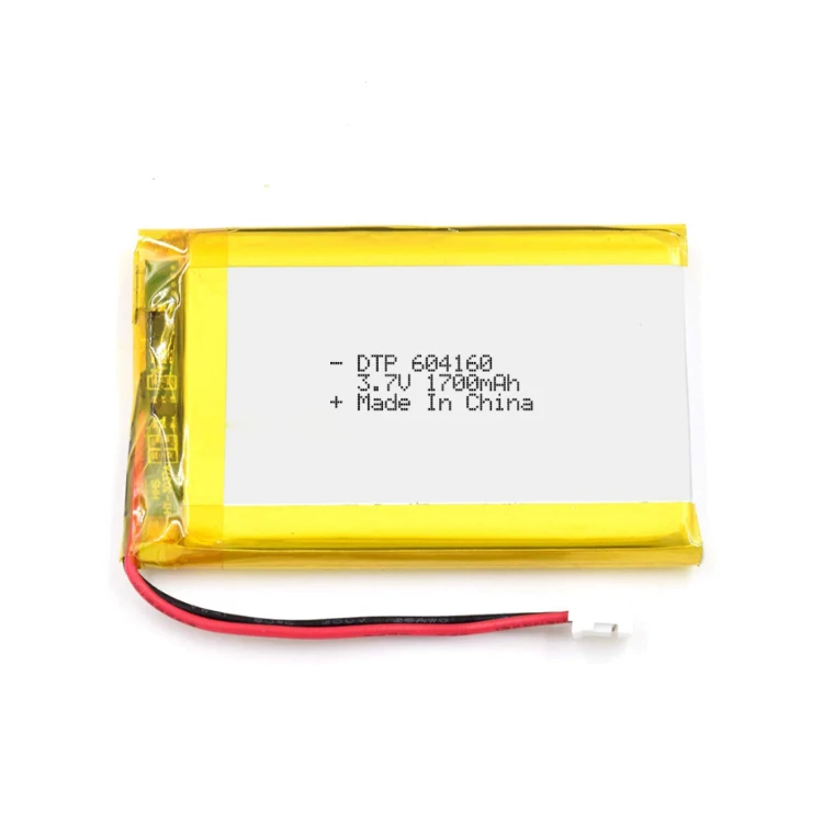  Зарядное устройство lipo 3 7 v 1700 мА/ч 6.29wh DTP604160 литий-полимерная аккумуляторная