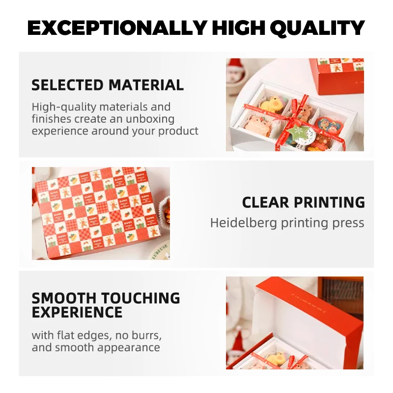 Zeecan novelty design house shaped foldable protein bar packaging macaron box packaging boxes for sweets