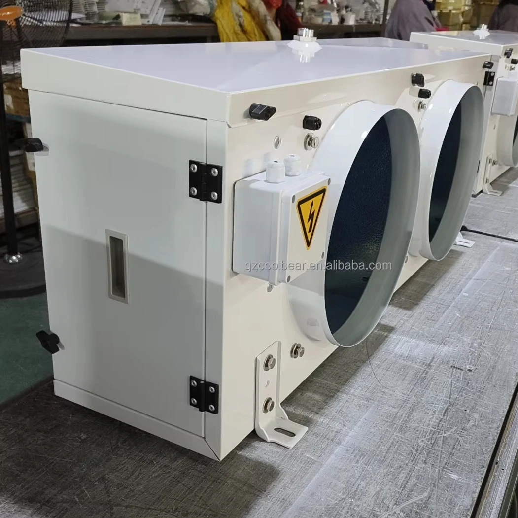 2 axial fan motor Air Cooled Evaporator model number DD--2.8/15 for 3-5hp Cold room