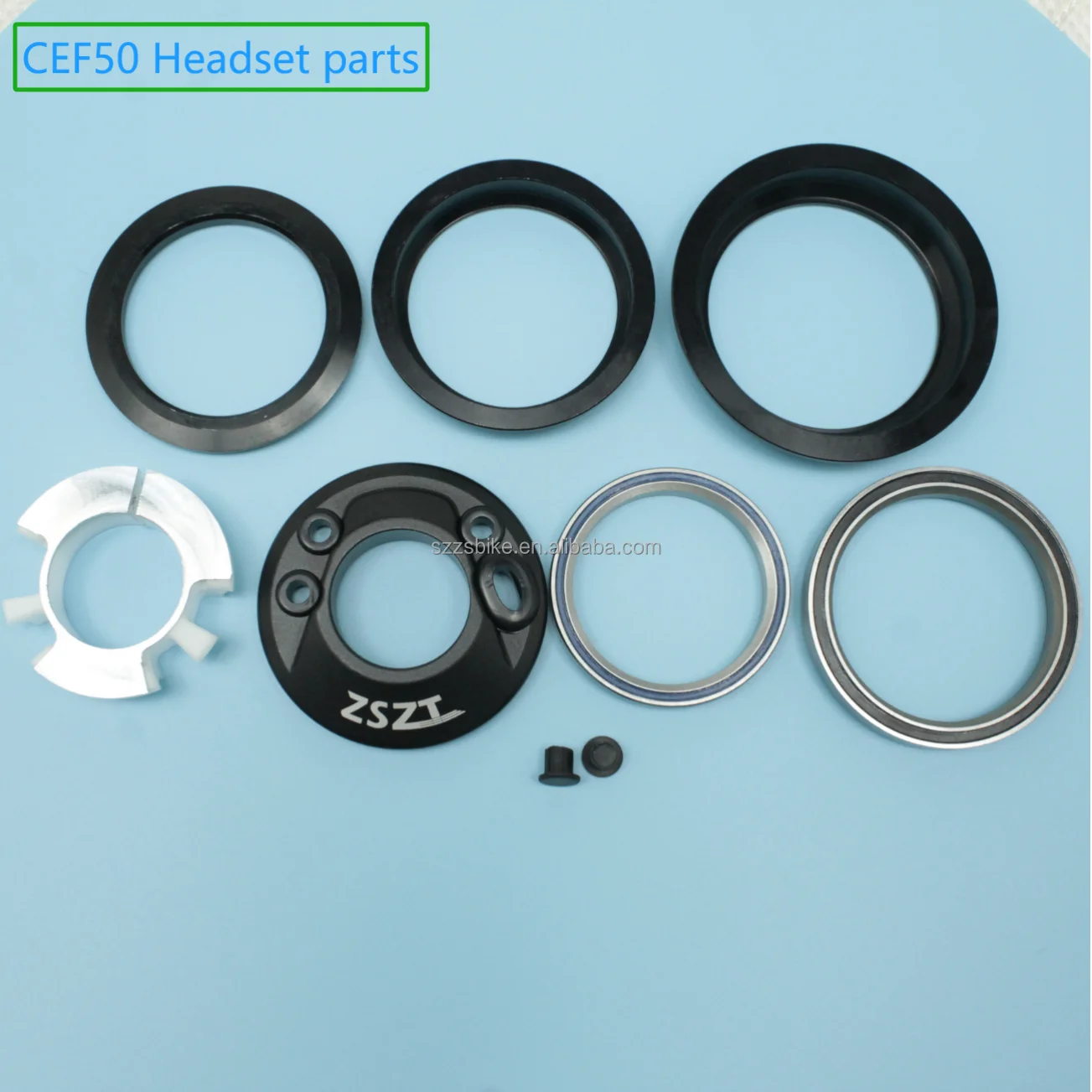 High quality Full internal routing headset for CEF50 carbon fiber E-bike frame
