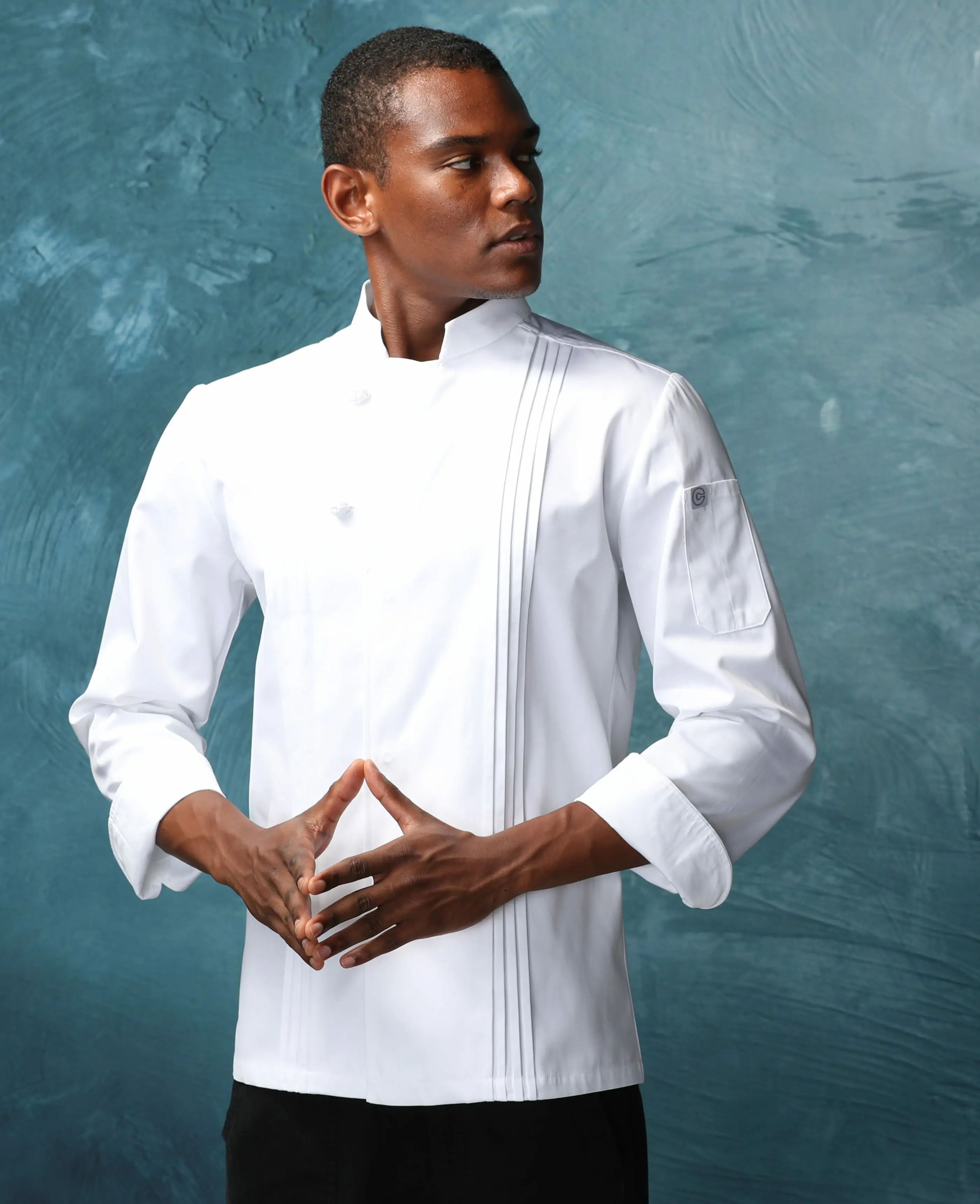 CHECKEDOUT 2022 fashion cook jacket and chef jacket long sleeve chef uniform for hotel and restaurants