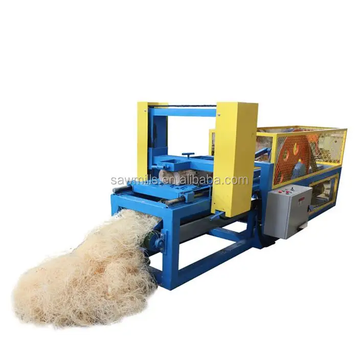 Food Packing Excelsior Wood Wool Making Machinery For Sale /  Air Cooler Wood Wool Machine