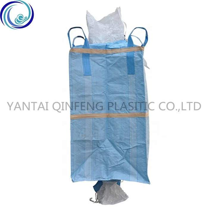 3 Yard cubic meter customized Heavy Duty big building bag dumpster industry jumbo skip bag for garden waste engineering