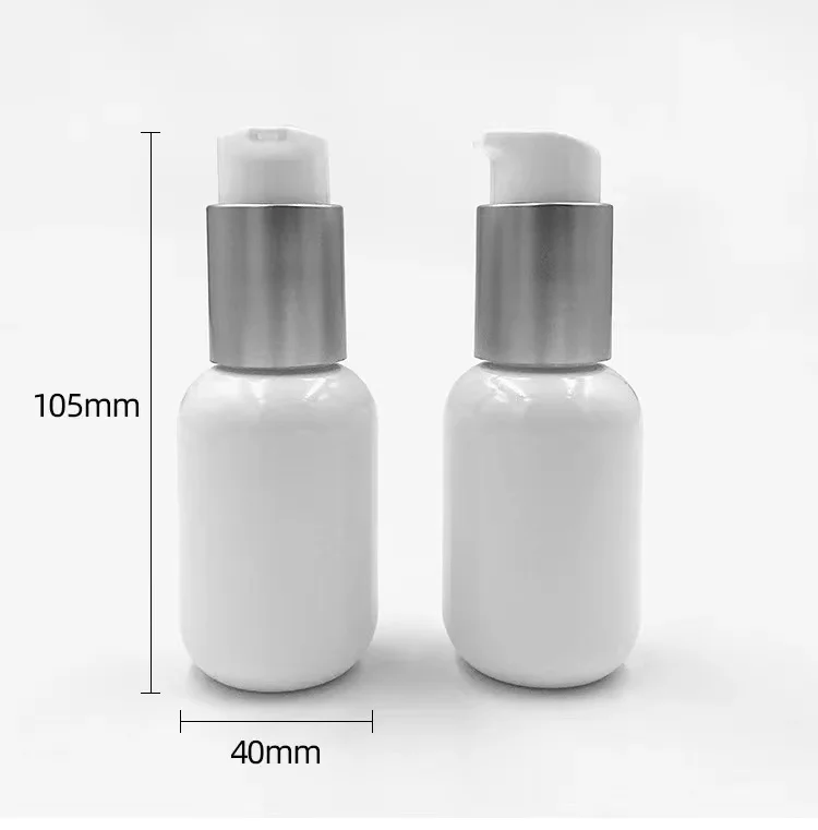 Luxury bottles for cosmetics plastic cosmetic bottling packaging sunscreen cream bottle