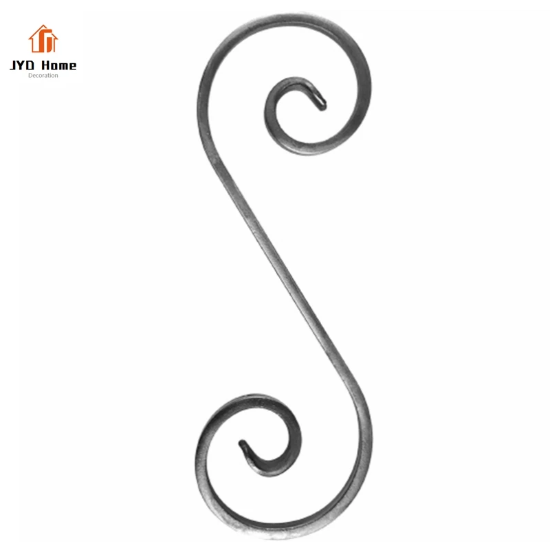 JYD Ornamental Wrought Iron S Scrolls For Fence Gate Decoration
