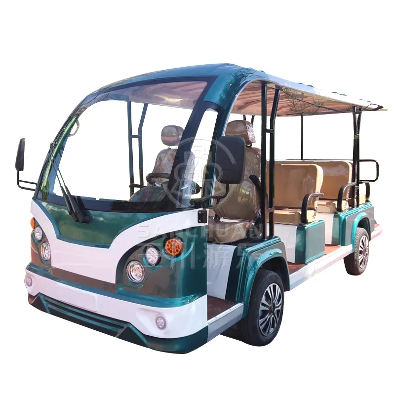 High Quality Electric Tourist Bus Sightseeing Car