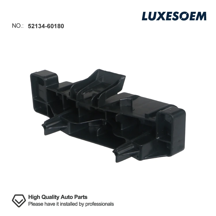 LUXESOEM suitable for Toyota LAND CRUISER GRJ200 headlight mounting bracket L Black 52134-60180 headlight bracket