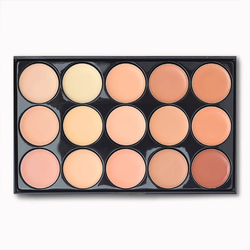 Concealer Palette Private Label Beauty Make Up 15 Colors Makeup Palette Facial Camouflage Contour Palette
