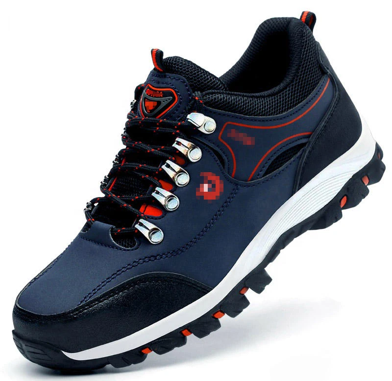 China Factory Good Price South Asia Man Leather Safety Shoes Steel Toe Light Weight Construction Safety Shoes For Men