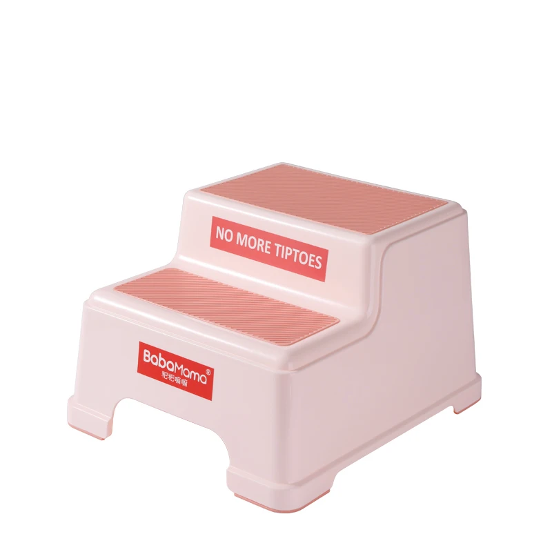 2 Step Stool for Kids Toddler Stool for Toilet Potty Training Slip Resistant Soft Grip for Safety as Bathroom Potty Stool