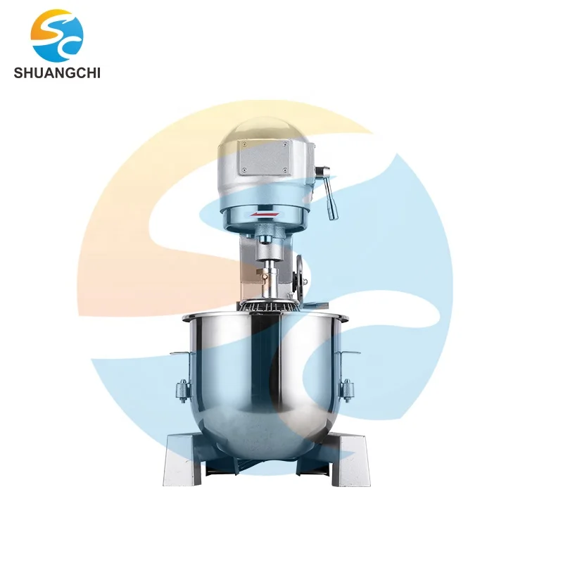 Shuangchi Electric Spiral Dough Kneading Mixer Machine Spiral Mixer Bread Dough Mixer 20L
