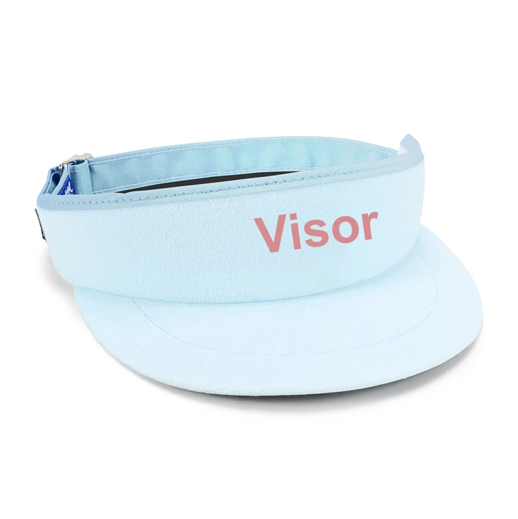 Custom Embroidery Sports Sun Golf Running Visor Hat Cap Wholesale