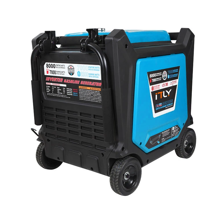 Ewell 7KW Digital Invertersuper  Inverter Generator with Handle and Wheels gasoline generator