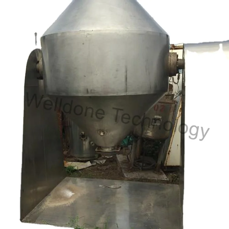 SZG Series High Quality Food Chemical Industry Rotary Vacuum Double Cone Conical Dryer Drying Machine