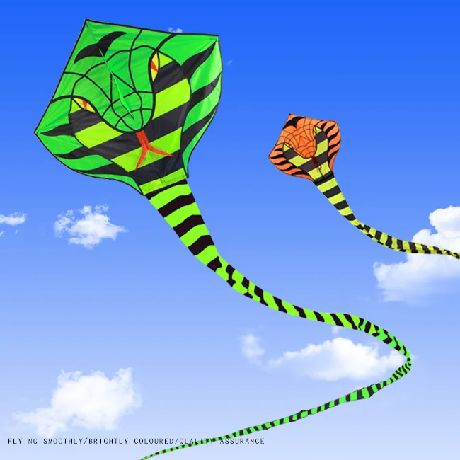 Made in china Customized  Long Tail Delta Cartoon Chinese snake Animal Sport Flying Kite from Weifang