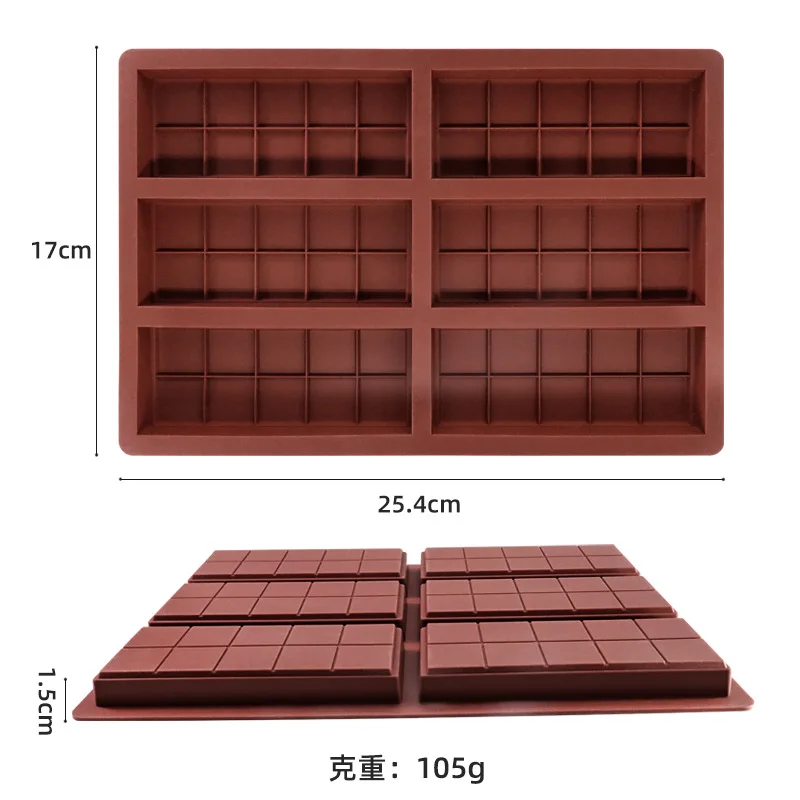 New Silicone Chocolate Mold Chocolate baking Tools Non-stick Silicone Cake Candy Mold 3D mold DIY