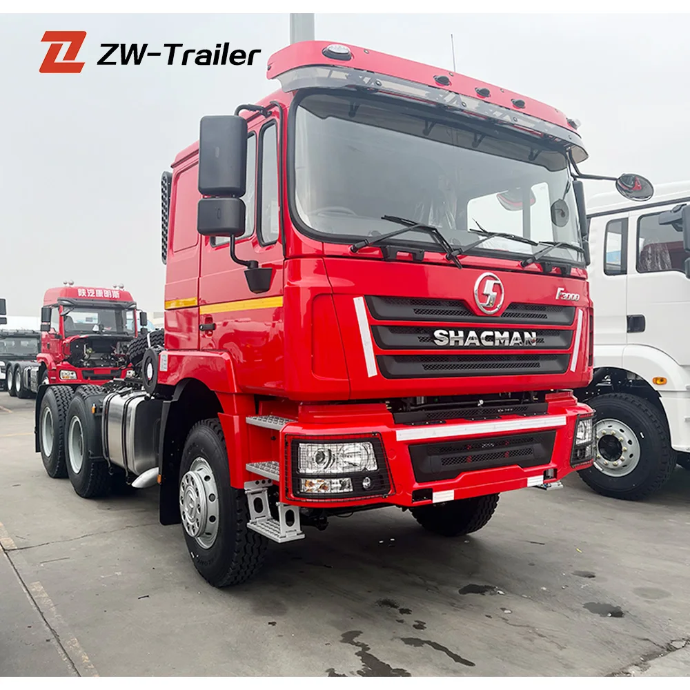 Heavy Shacman Truck Head X3000 F3000  Used Prime Mover Towing 6*4 10Wheels Euro5 420Hp used tractor truck for tanzania