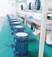 magnetic flow meter sewage industry sulfuric acid hydrochloric electromagnetic flow meters water