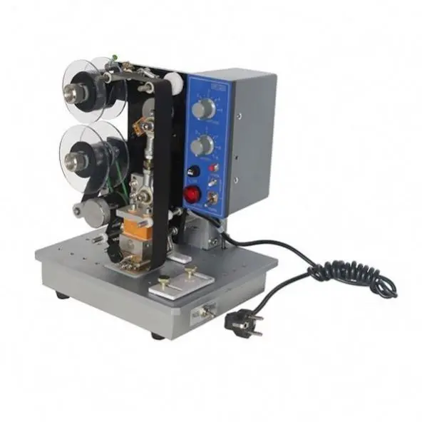 High Quality 4 Color Flatbed Printer Foil Hot Stamp Encoder Internet TV Code Printing Machine