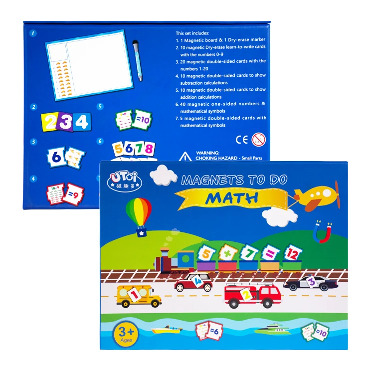 Magnet To Do Math Magnetic Educational Puzzle Toy for Kids