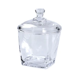 Japanese Coffee Bean Oatmeal Glass Jar Candy Snack Storage Jar Dried Fruit Nut Storage Jar YGH643