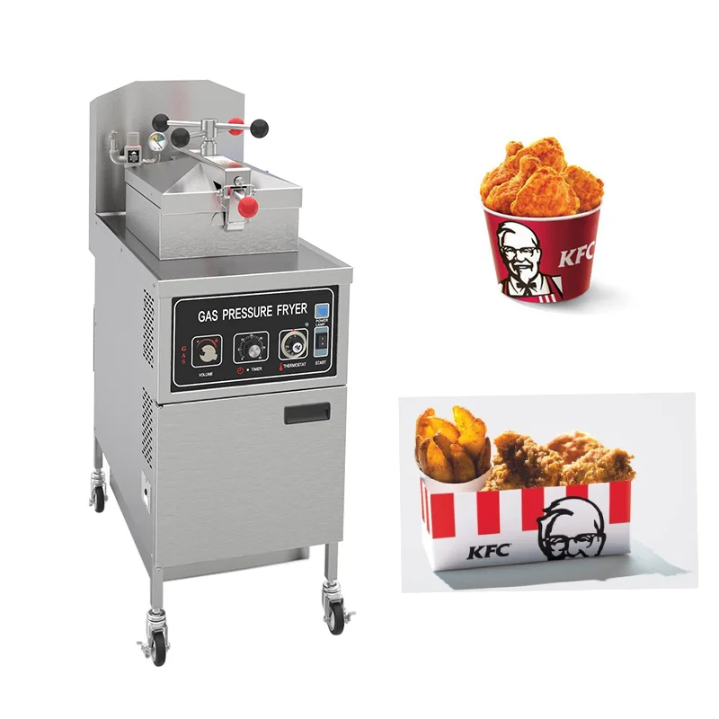 Industrial chips frier gas deep fryer price double top gas machine electrical automation