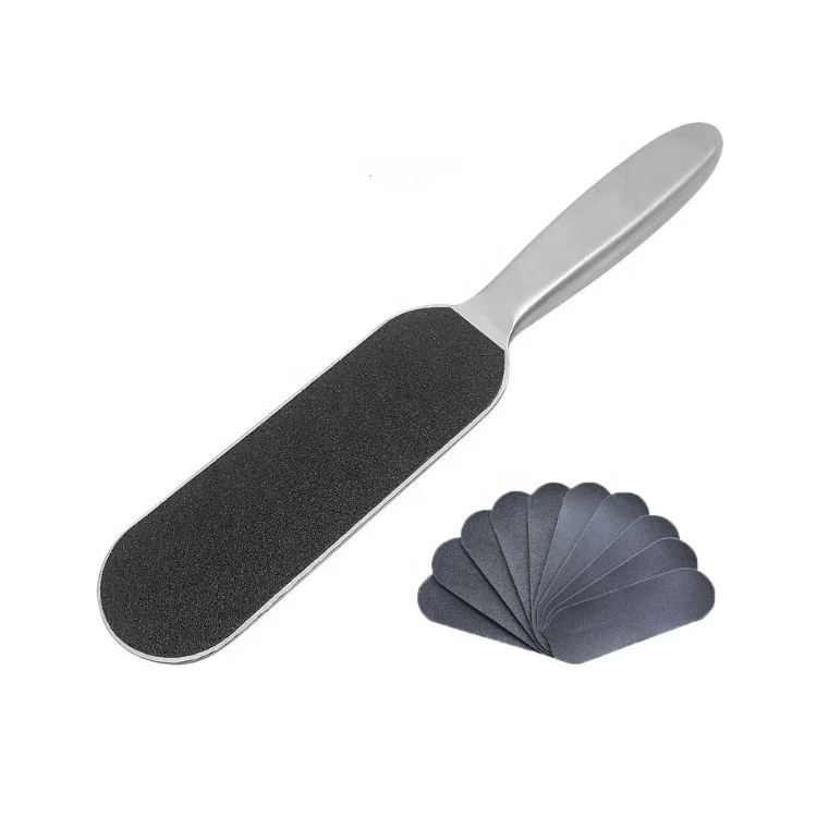 Профессиональный многоразовый продукт для ухода за ногами наждачная бумага удаления мозолей напильник ног с металлической основой