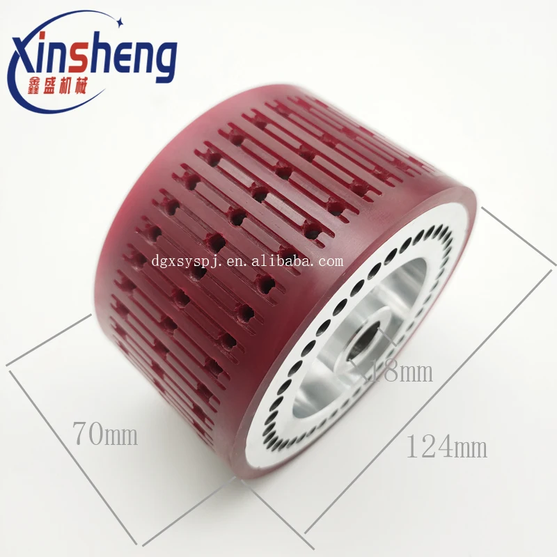 Folding Machine Spare Parts Vacuum Wheel  High quality PU-Suction Wheel For STAHL Folding Machine parts FH.10066561/02