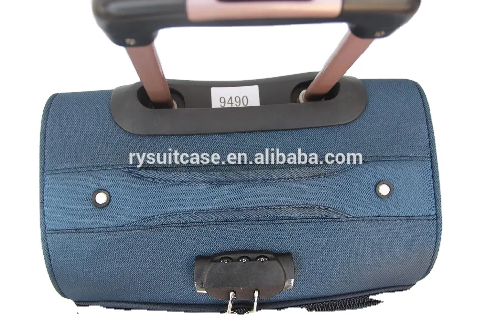 Ruiyang-hot selling 3pcs 20 24 28inch Good Quality Customized Travelling Eva Soft Trolley Luggage set