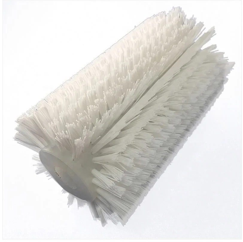 TDF Cylinder rotary nylon industrial roller round cleaning vegetable fruit brush