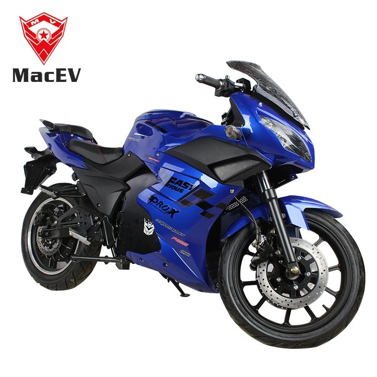 China electric motorcycle fast speed racing adult electric motorcycle