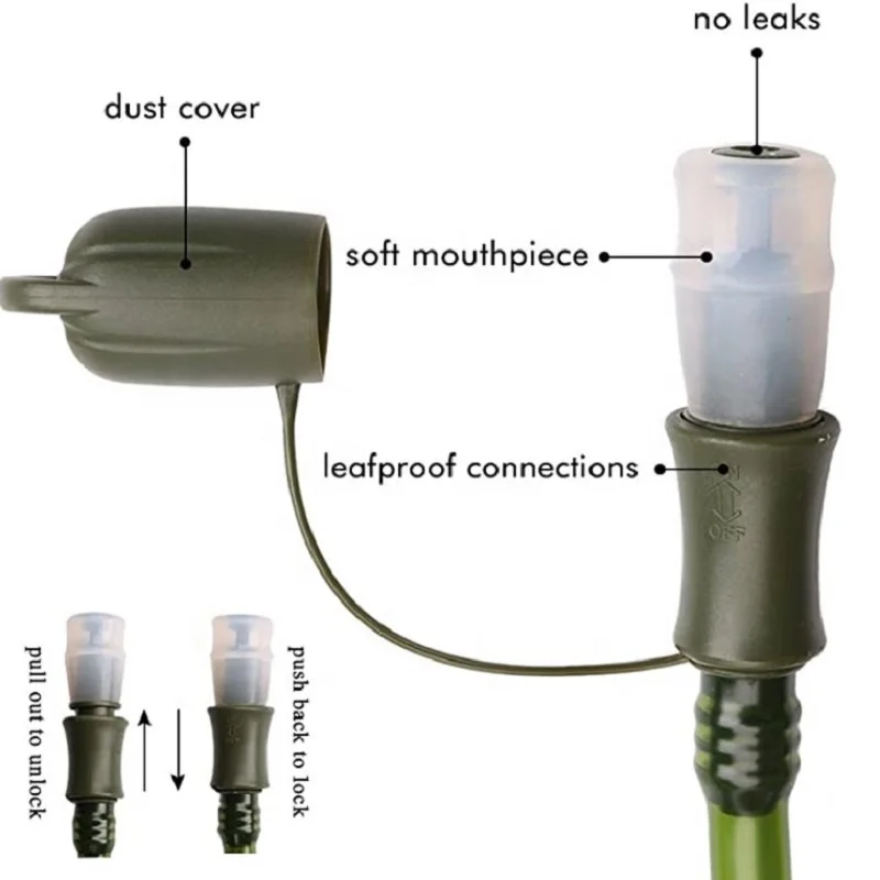 BPA free tactical hydration bag bladder