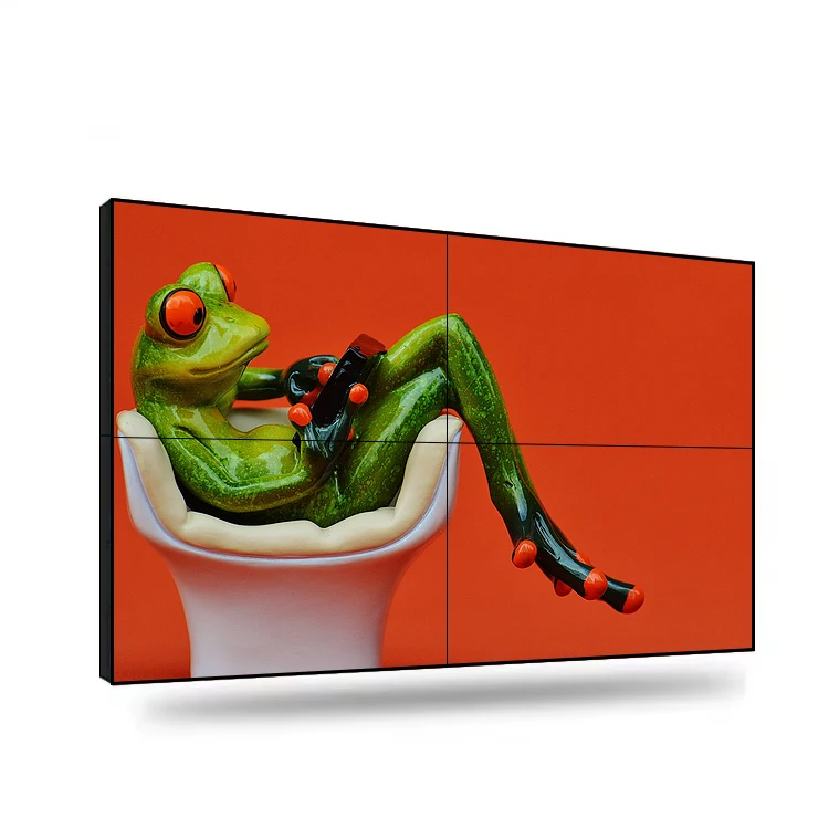 Customized 46 49 55Inch Display 2x2 3x3 4x4 New Free Combined Wall 1.8mm 3.5mm Seamless Backlight LCD Video Wall Splicing Screen
