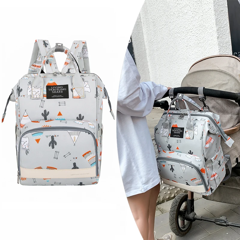 large capacity maternity bag for hospital multifunctional baby care bag travel diaper bag backpack