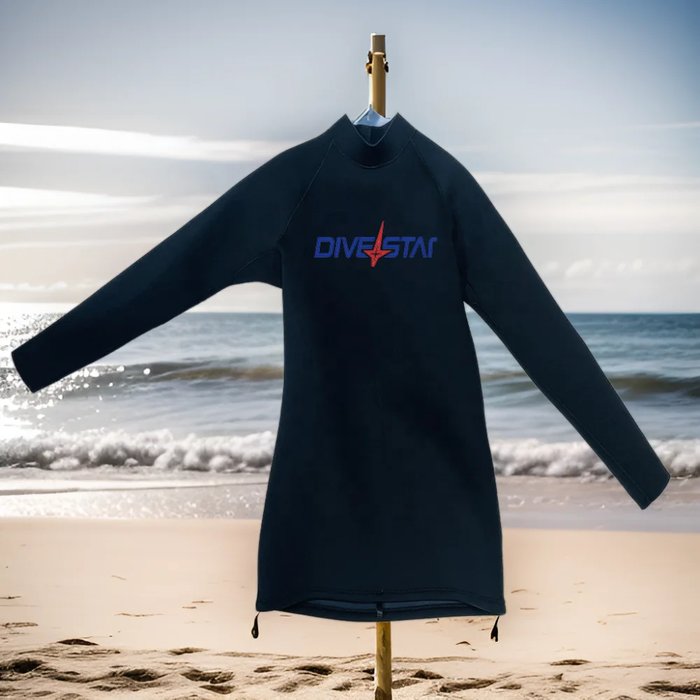 Unisex Long Sleeve Sailing Jacket Customized 1.5mm/2mm/3mm Neoprene Top Waterproof Plus Size Fashionable Print for Adults